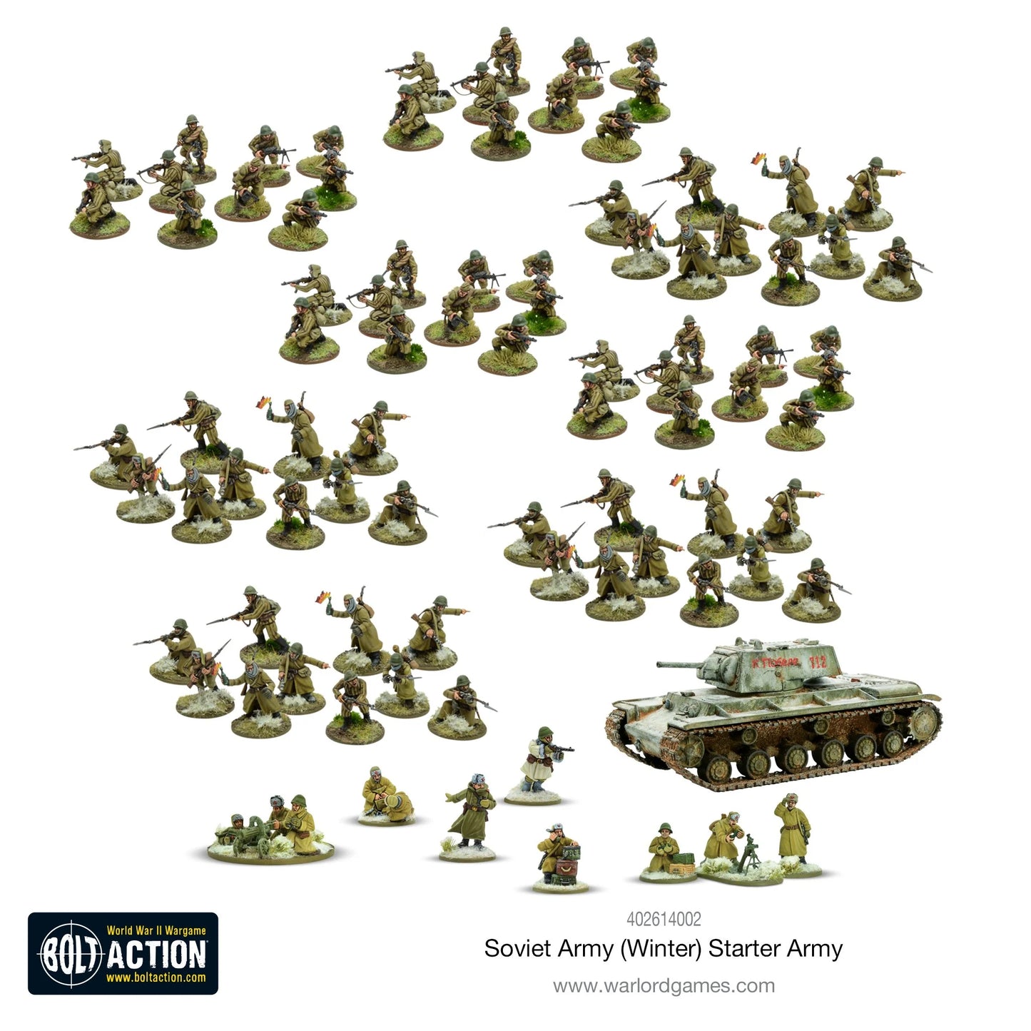 Bolt Action 2 Soviet Army Winter Starter army - EN - 402614002