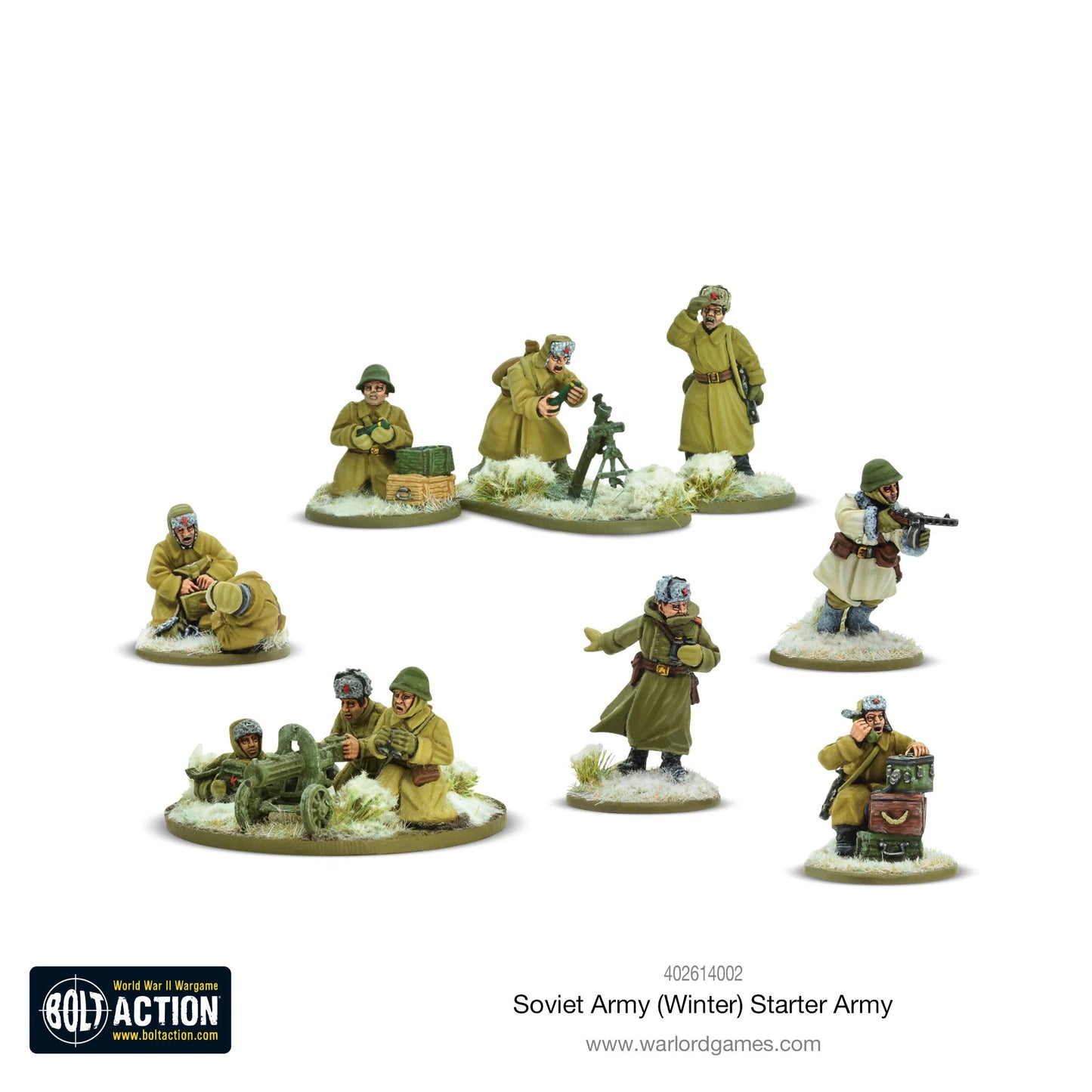 Bolt Action 2 Soviet Army Winter Starter army - EN - 402614002