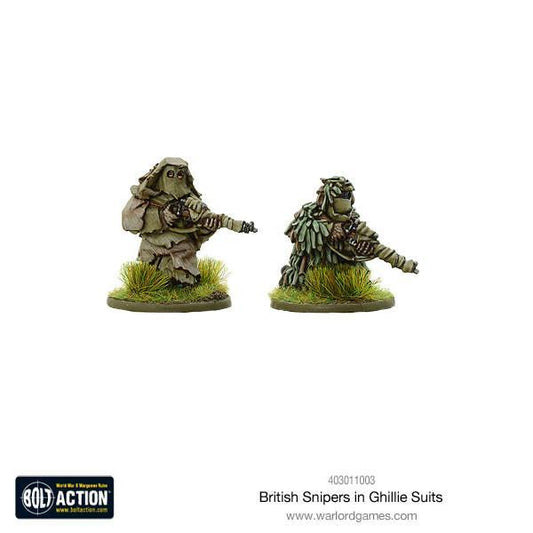 Bolt Action - British Snipers in Ghillie Suits - 403011003