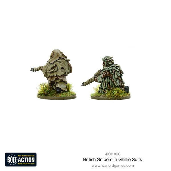 Bolt Action - British Snipers in Ghillie Suits - 403011003