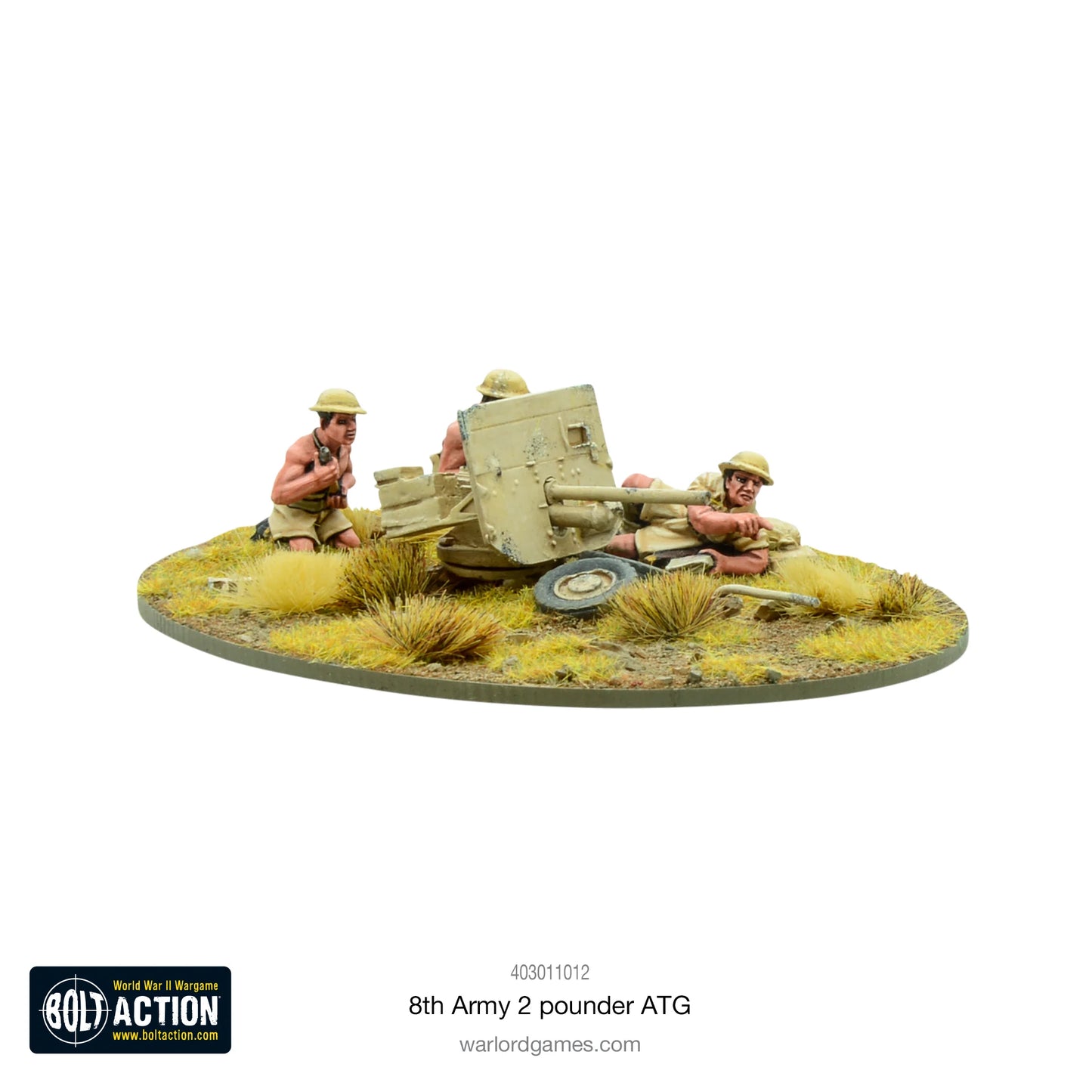 Bolt Action - 8th Army 2 pounder ATG - 403011012