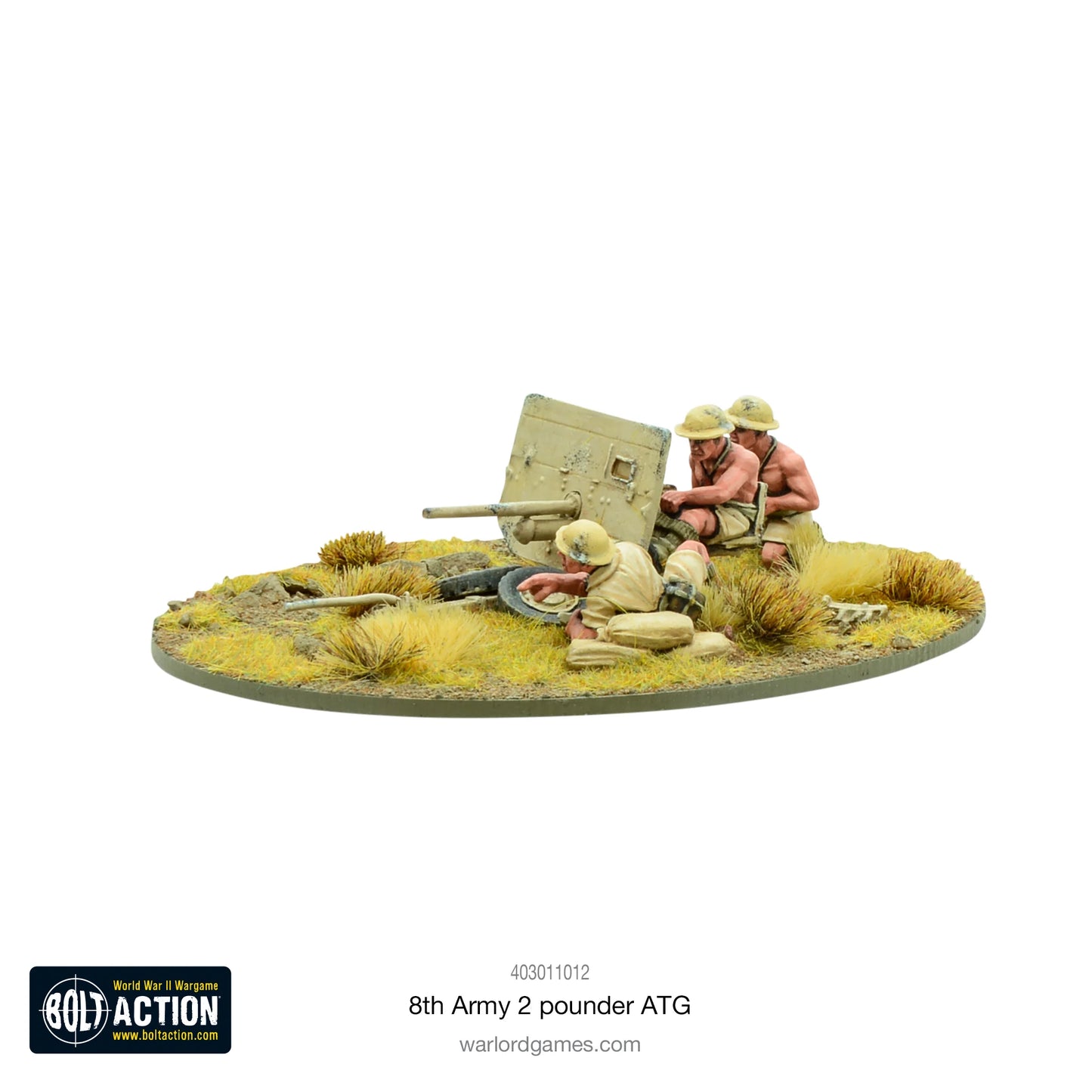 Bolt Action - 8th Army 2 pounder ATG - 403011012