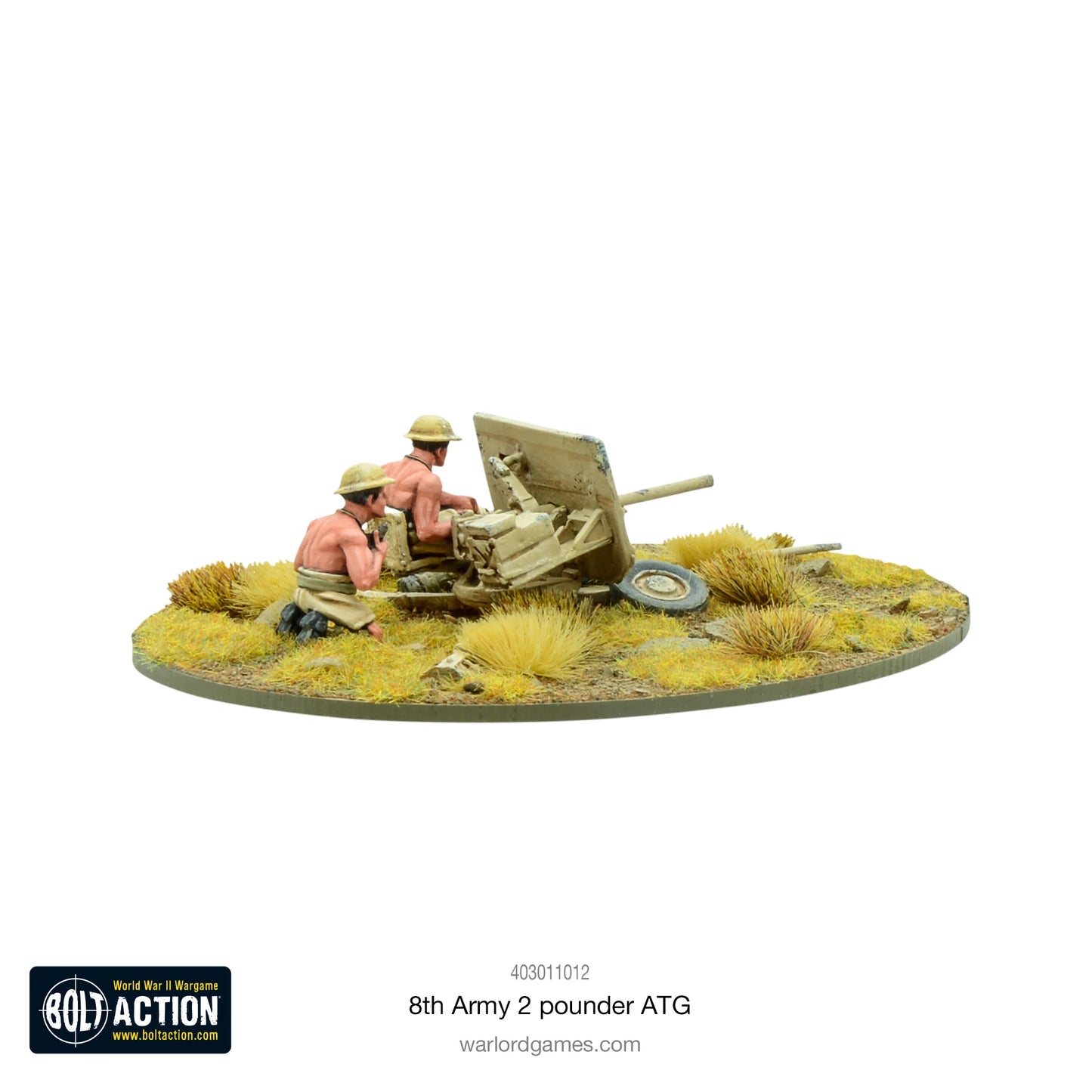 Bolt Action - 8th Army 2 pounder ATG - 403011012