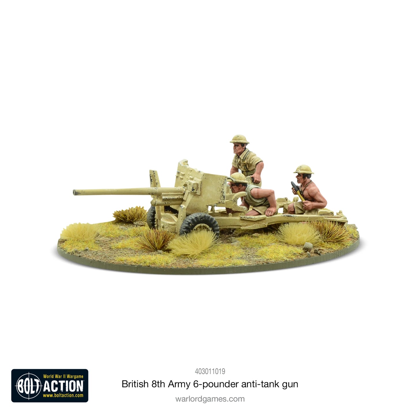 Bolt Action - 8th Army 6 pounder ATG - 403011019