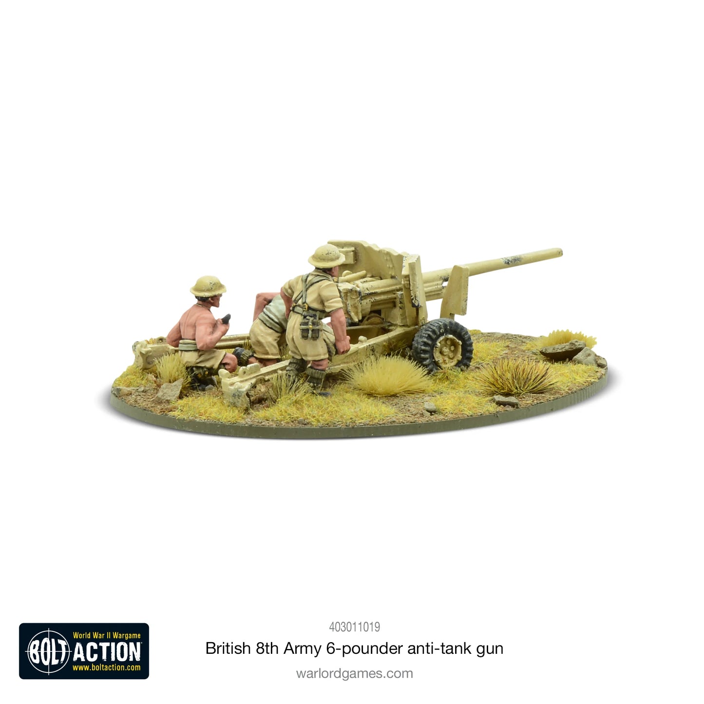 Bolt Action - 8th Army 6 pounder ATG - 403011019