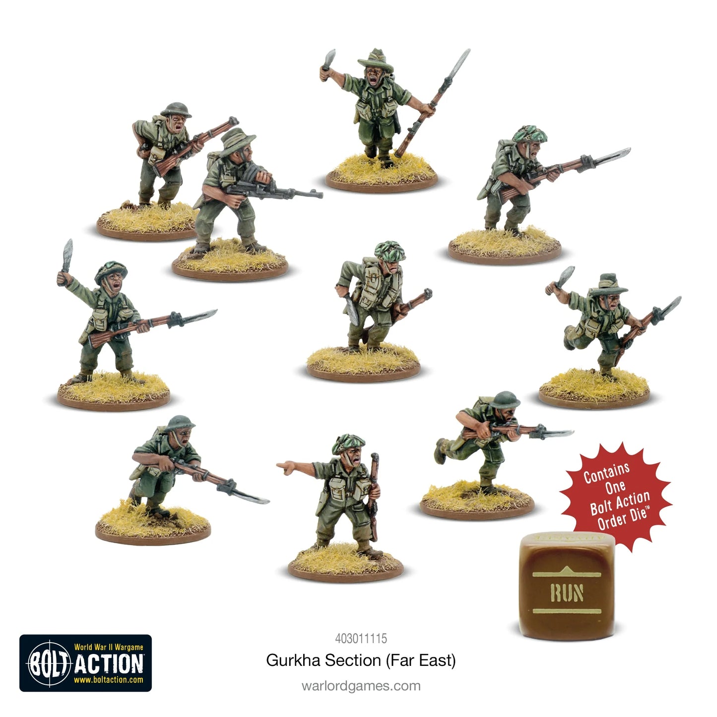 Bolt Action - Gurkha Section (Far East) - 403011115