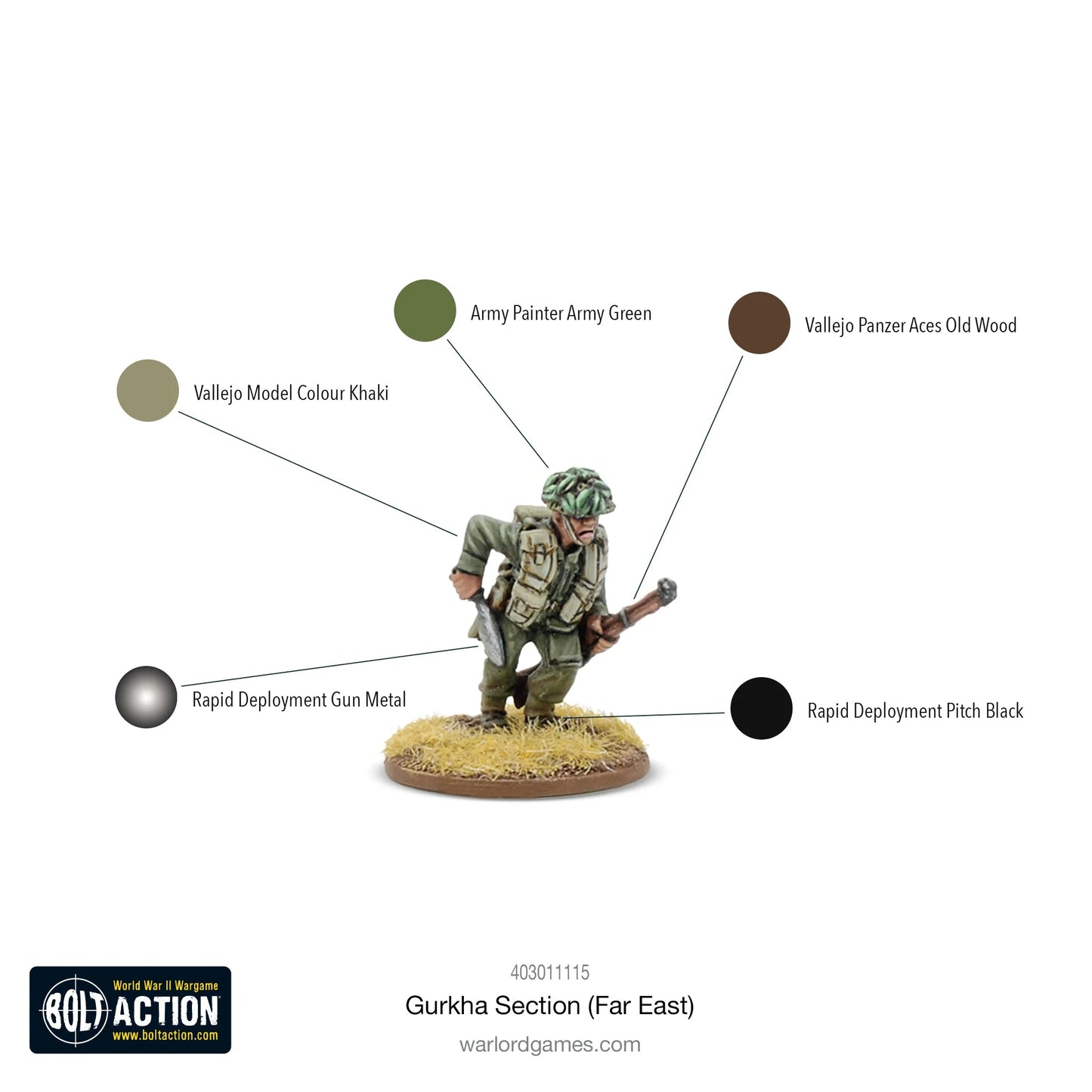 Bolt Action - Gurkha Section (Far East) - 403011115