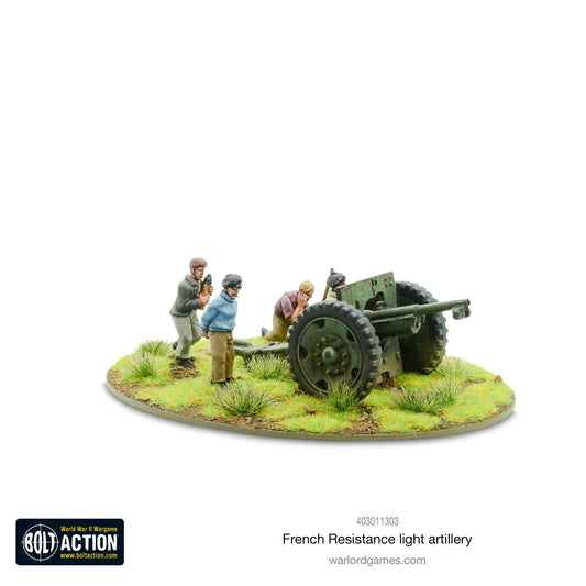 Bolt Action French Resistance Light Artillery - EN - 403011303