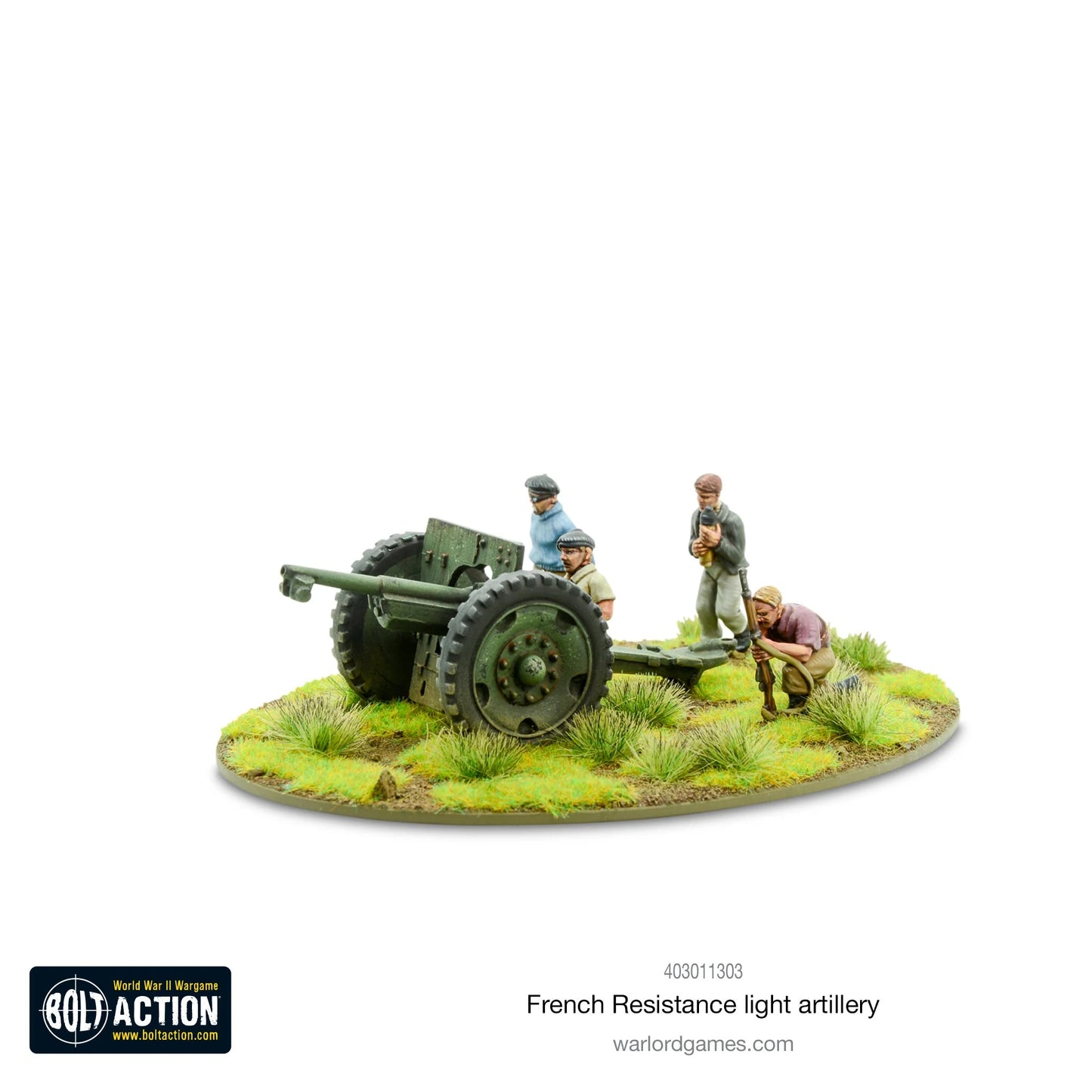 Bolt Action French Resistance Light Artillery - EN - 403011303