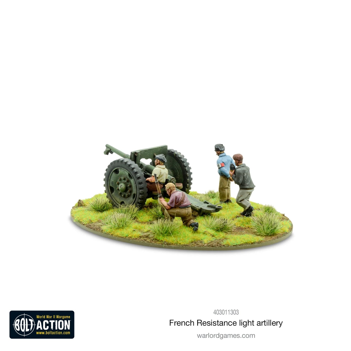 Bolt Action French Resistance Light Artillery - EN - 403011303