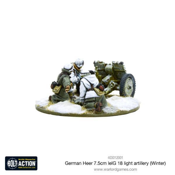 Bolt Action German Heer 7.5cm leIG 18 light artillery (Winter) - EN - 403012001