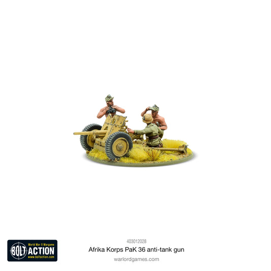 Bolt Action - Afrika Korps PaK 36 Light Anti Tank Gun - 403012028