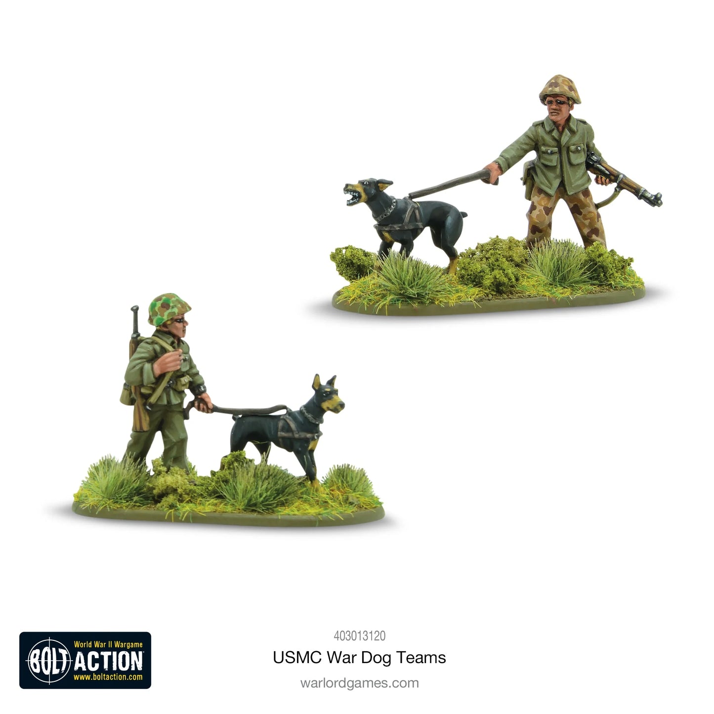 Bolt Action - USMC War Dog Teams - 403013120