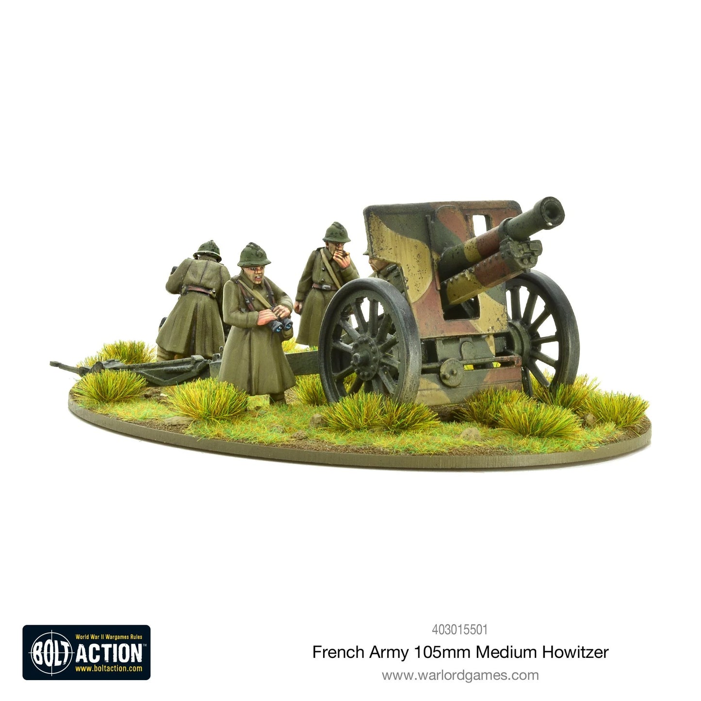 Bolt Action - French Army 105mm medium howitzer - 403015501