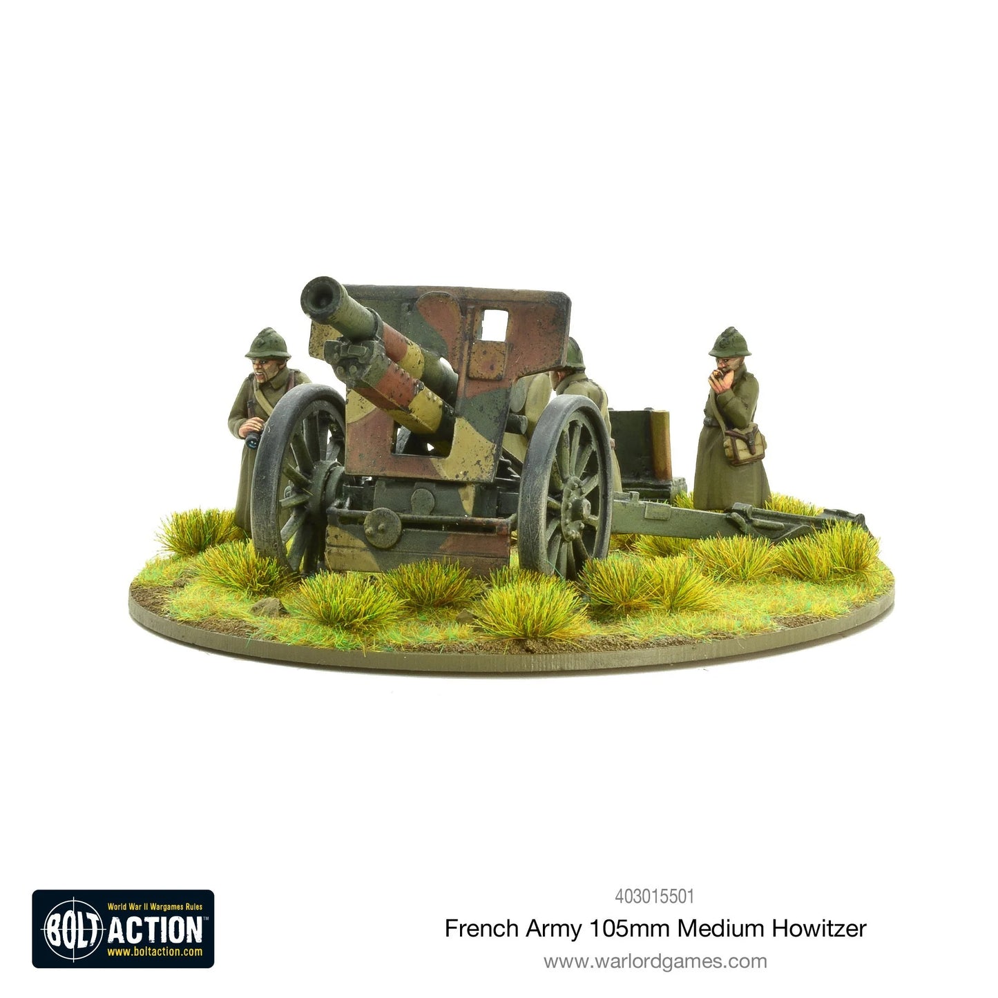 Bolt Action - French Army 105mm medium howitzer - 403015501