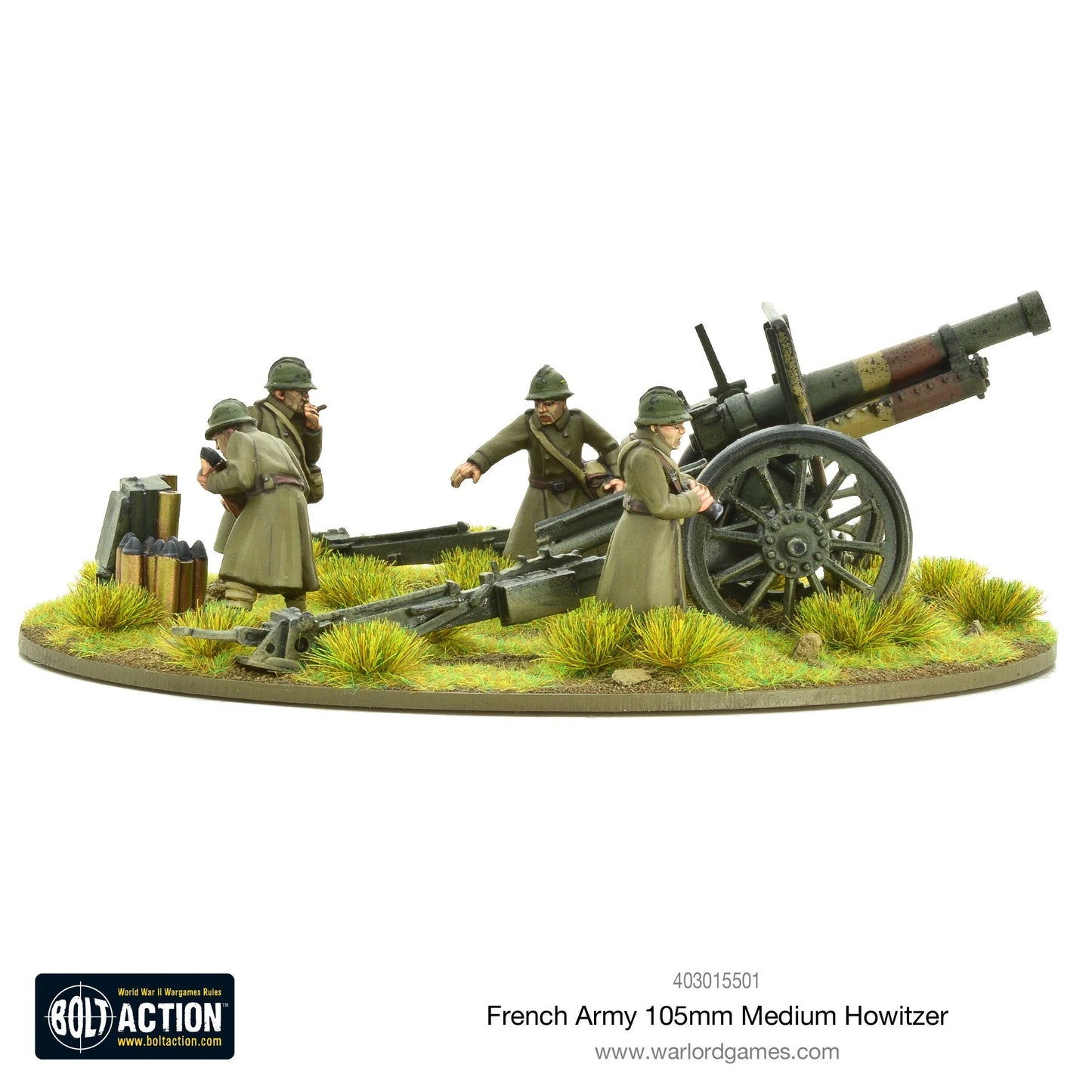 Bolt Action - French Army 105mm medium howitzer - 403015501