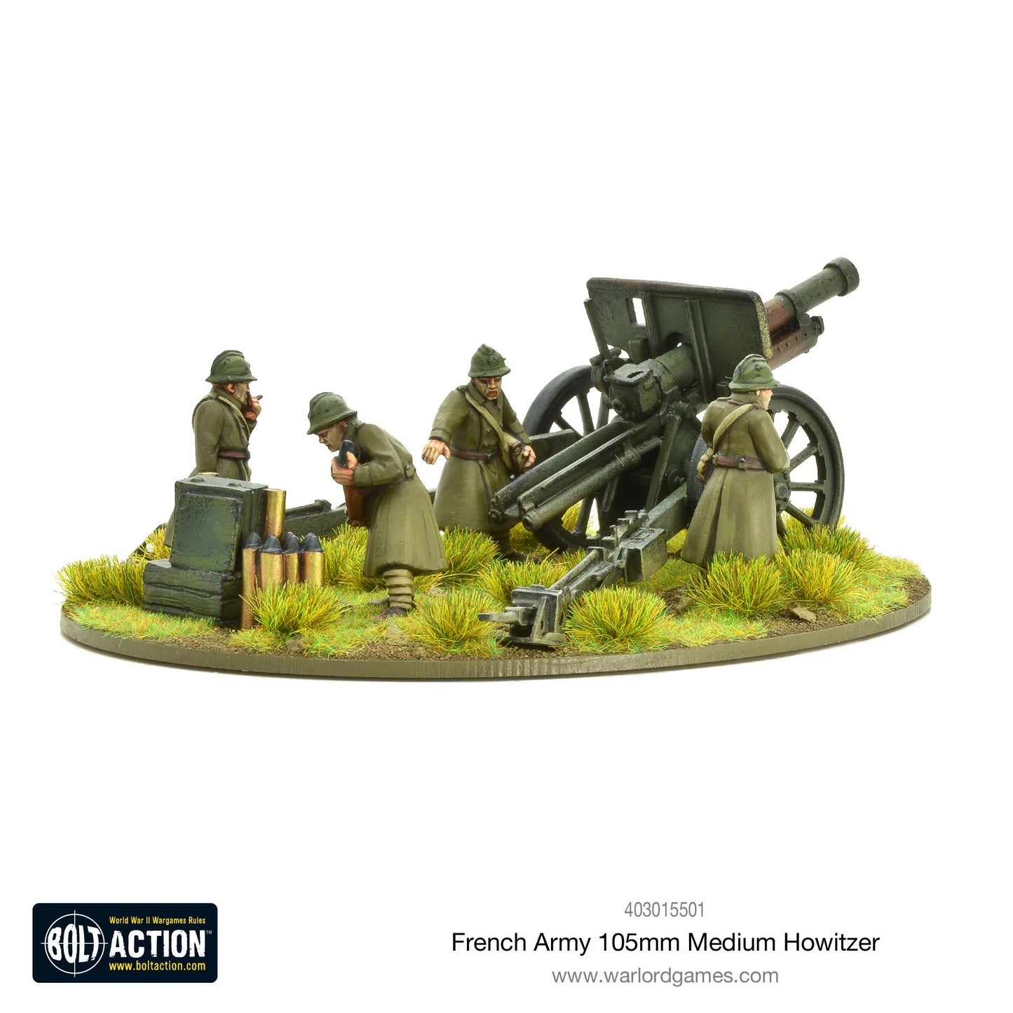 Bolt Action - French Army 105mm medium howitzer - 403015501