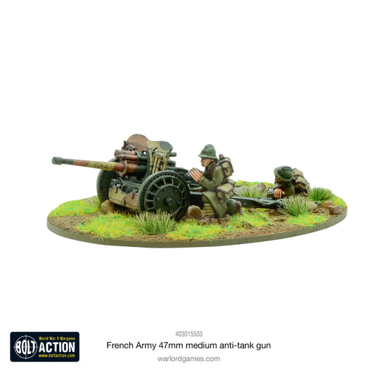 Bolt Action - French Army 47mm medium anti-tank gun - 403015503