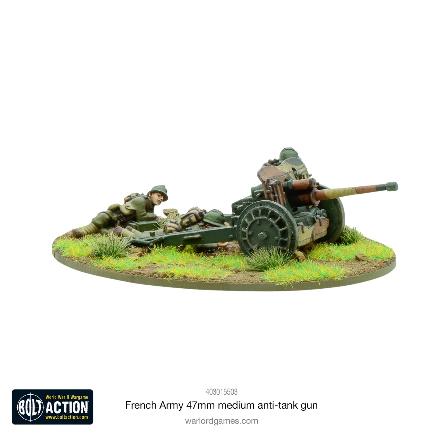 Bolt Action - French Army 47mm medium anti-tank gun - 403015503