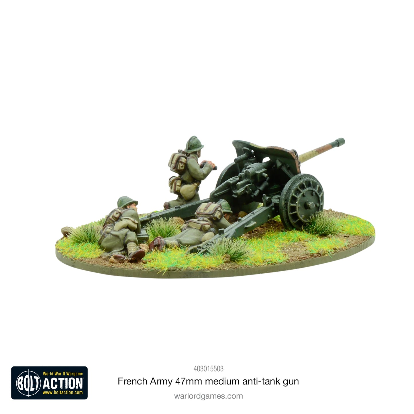 Bolt Action - French Army 47mm medium anti-tank gun - 403015503