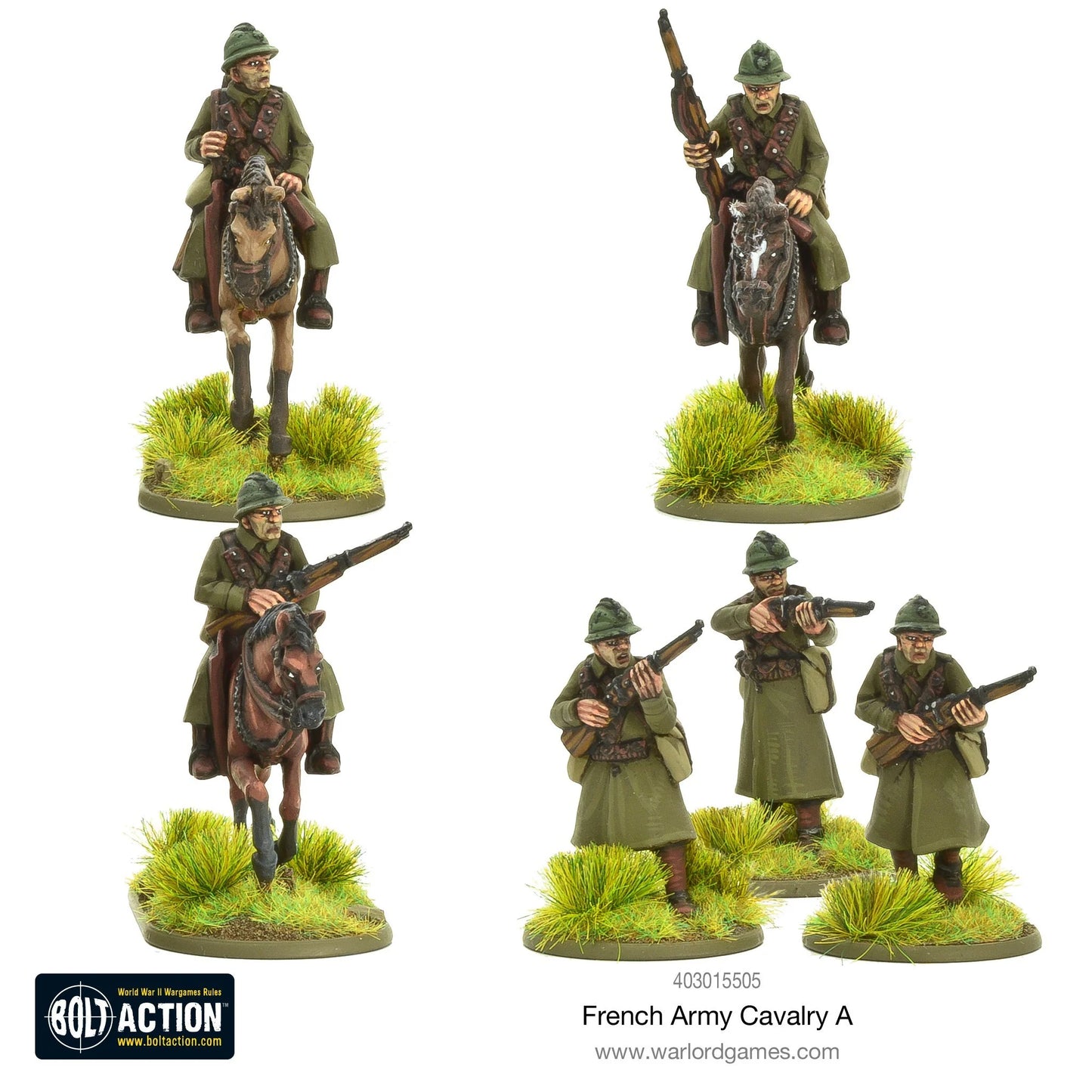 Bolt Action -  French Army Cavalry A - 403015505