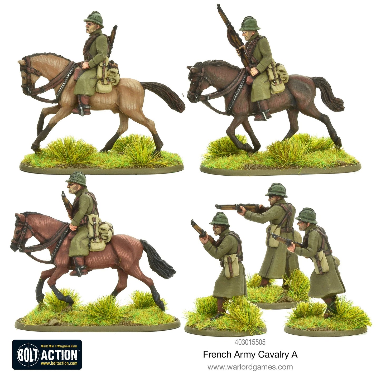 Bolt Action -  French Army Cavalry A - 403015505