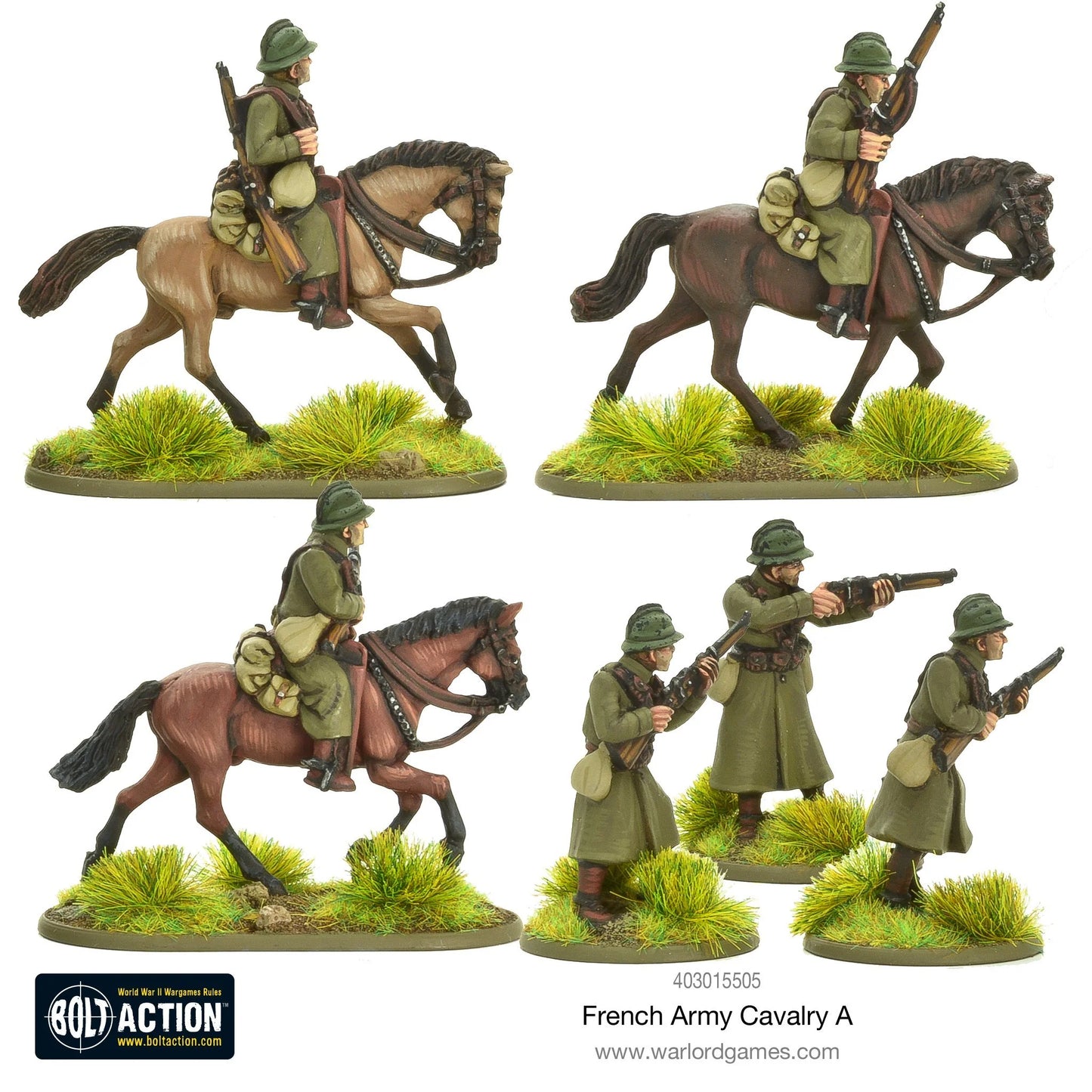 Bolt Action -  French Army Cavalry A - 403015505