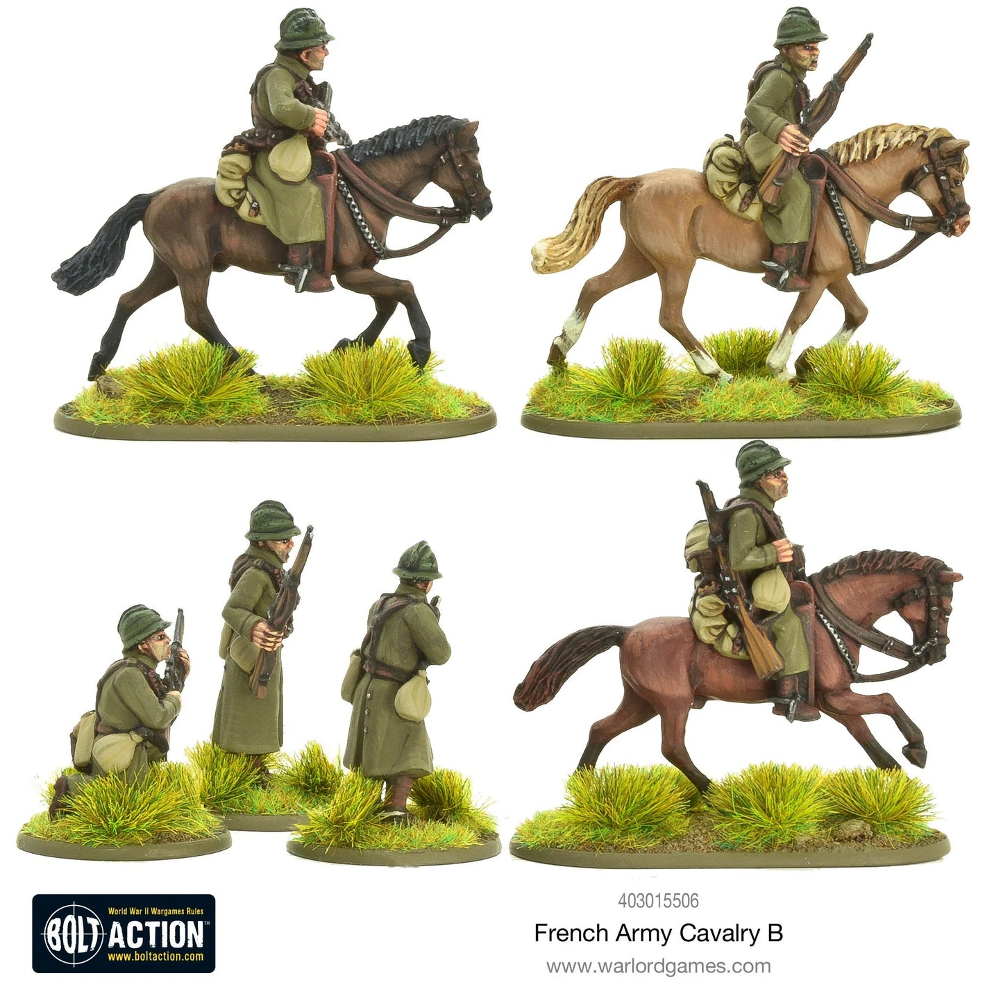 Bolt Action - French Army Cavalry B - 403015506