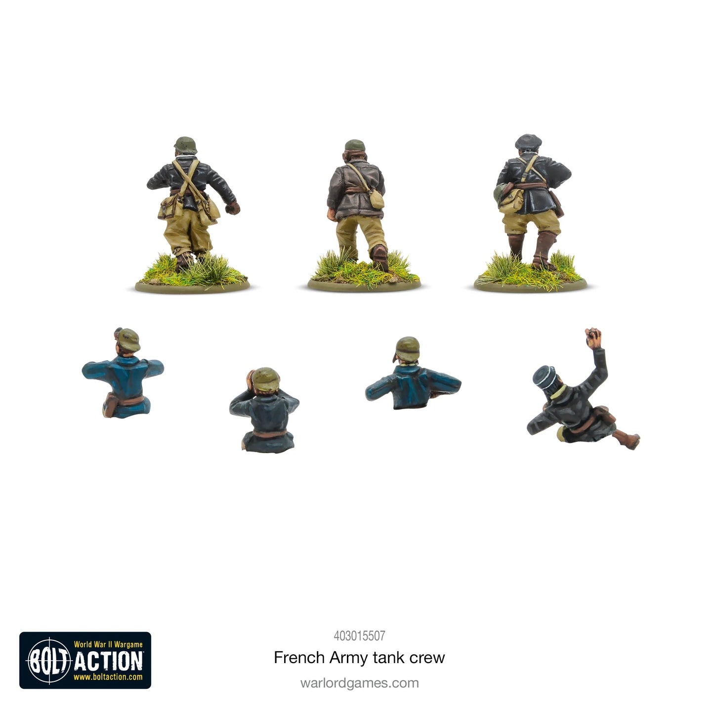 Bolt Action - French Army Tank Crew - EN