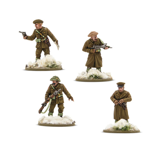 Bolt Action - British & Canadian Infantry (Winter) Platoon Commanders