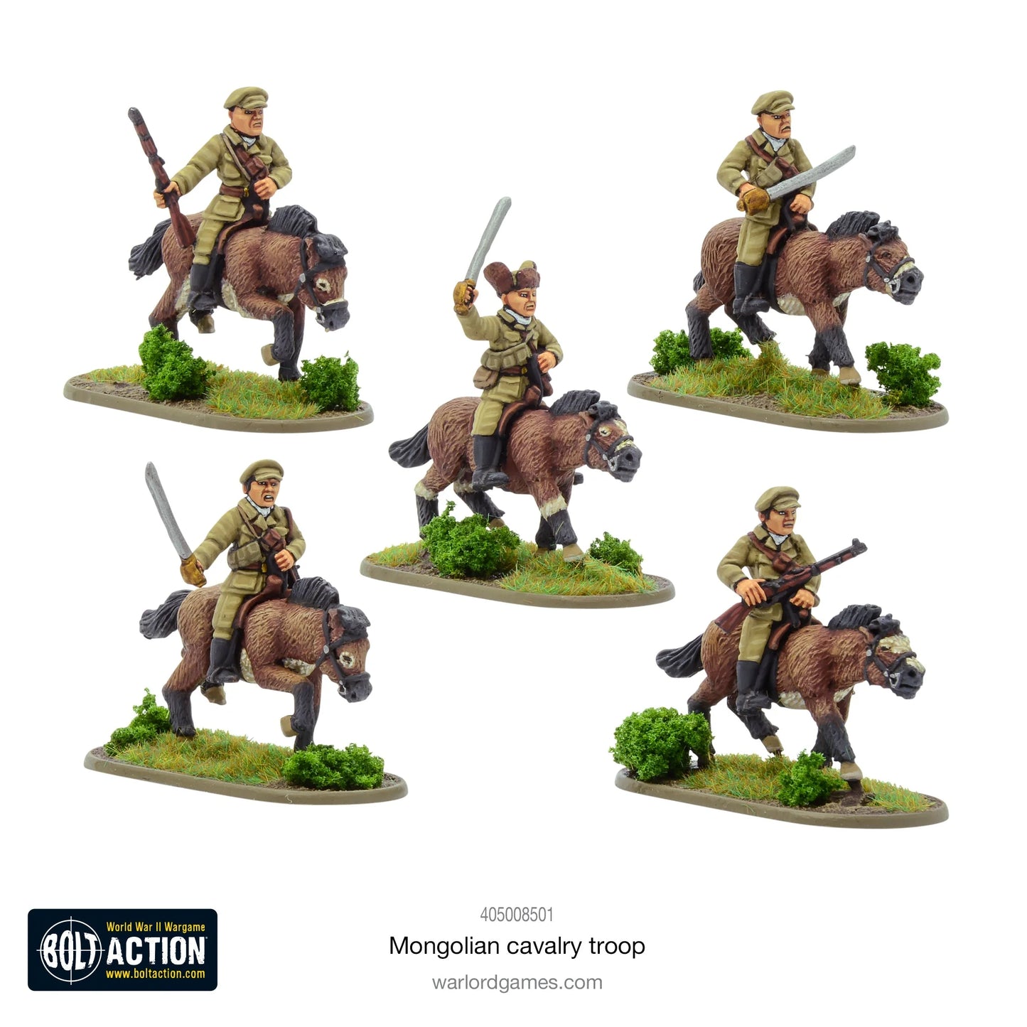 Bolt Action - Mongolian Cavalry Troop - 405008501