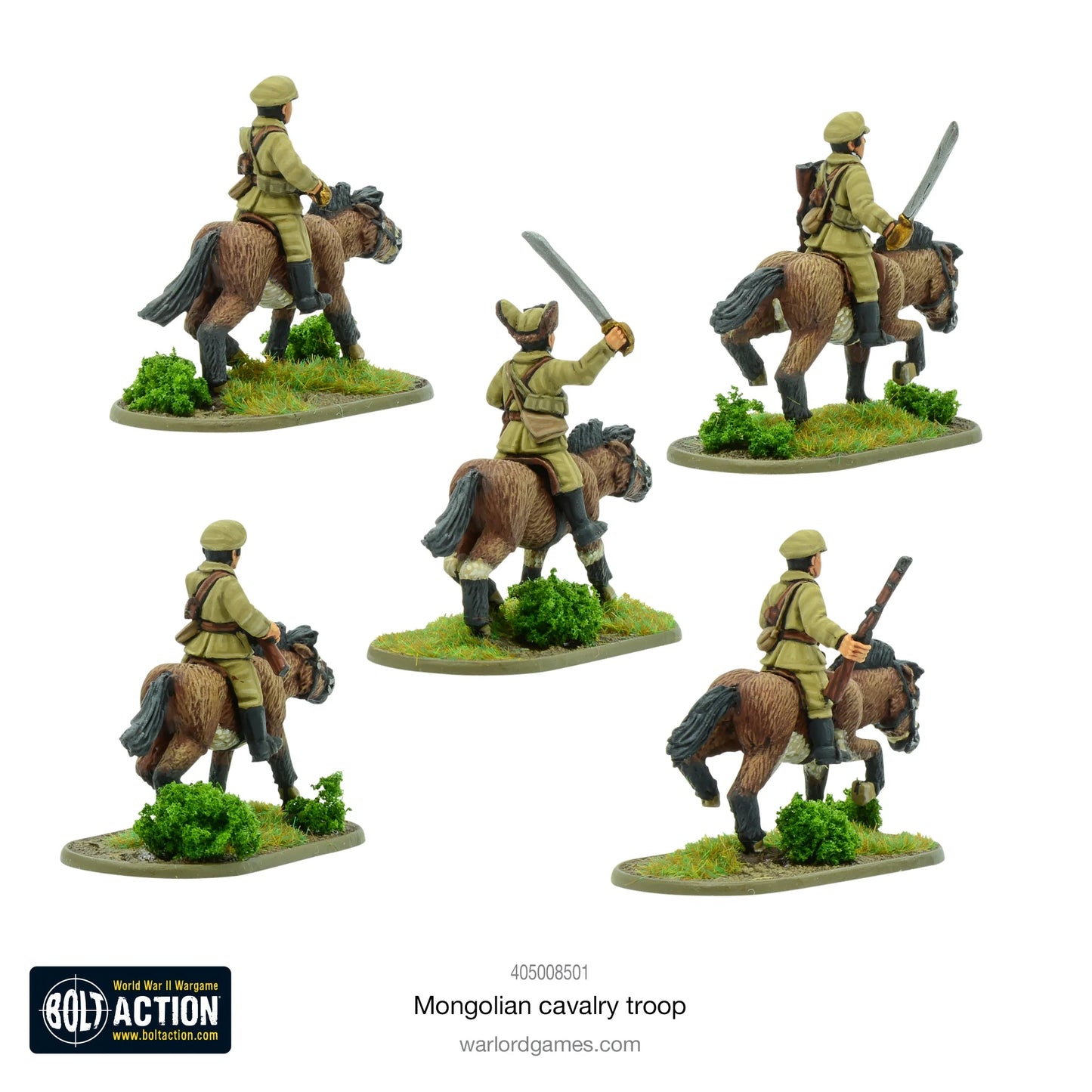 Bolt Action - Mongolian Cavalry Troop - 405008501