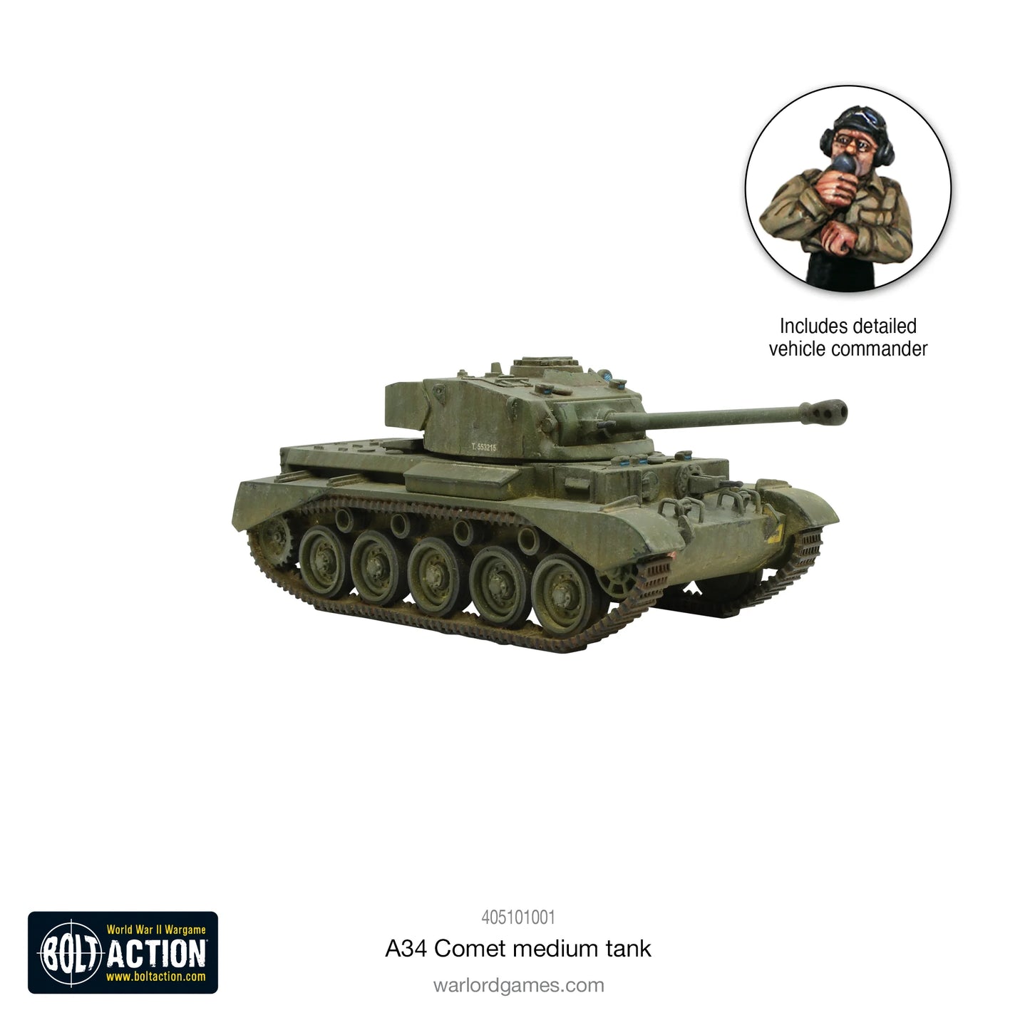 Bolt Action - A34 Comet: Heavy Tank - 405101001