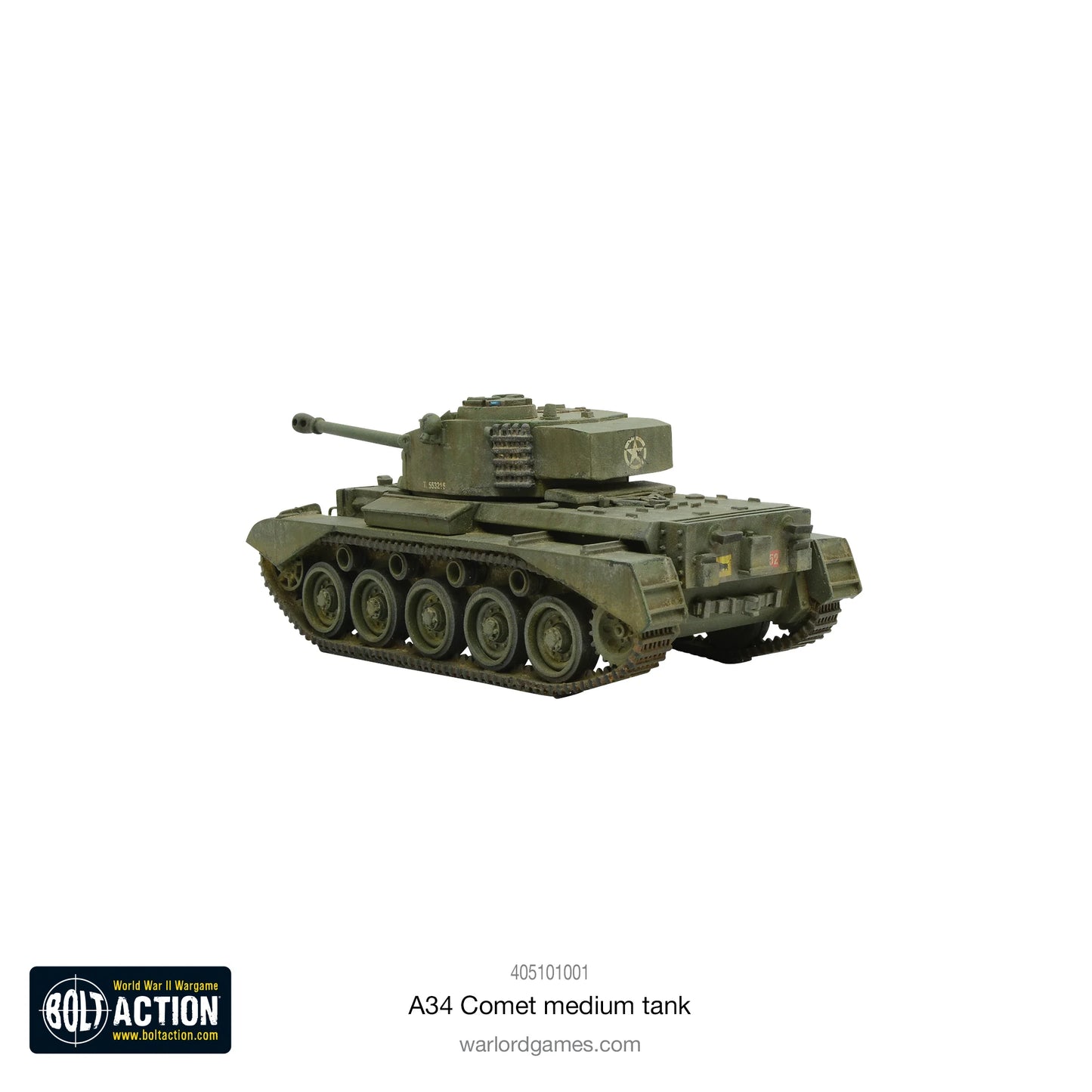 Bolt Action - A34 Comet: Heavy Tank - 405101001