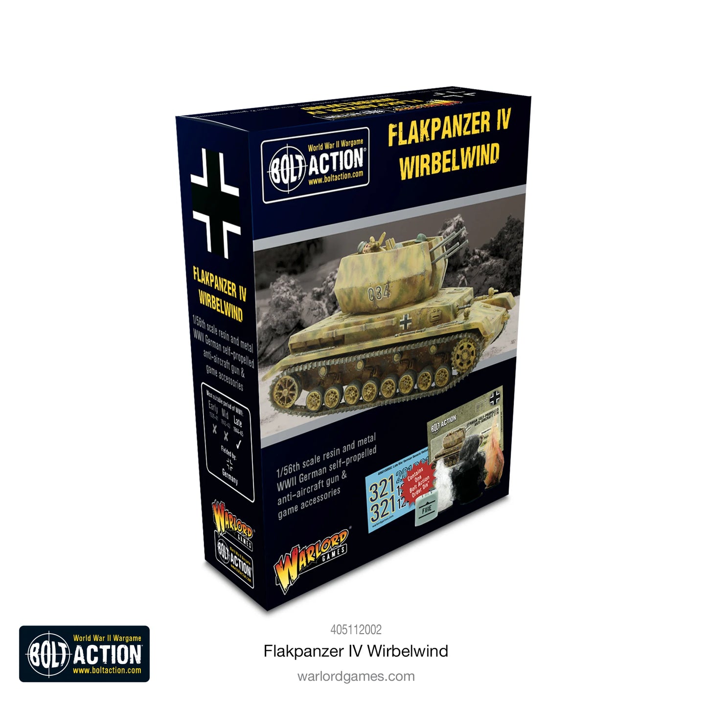 Bolt Action - Flakpanzer IV Wirbelwind (resin) - 405112002