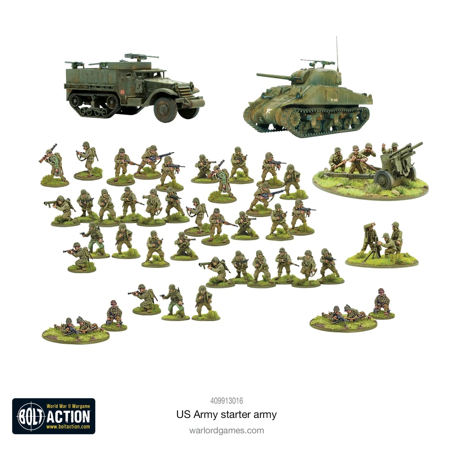 Bolt Action - US Army Starter Army - 409913016