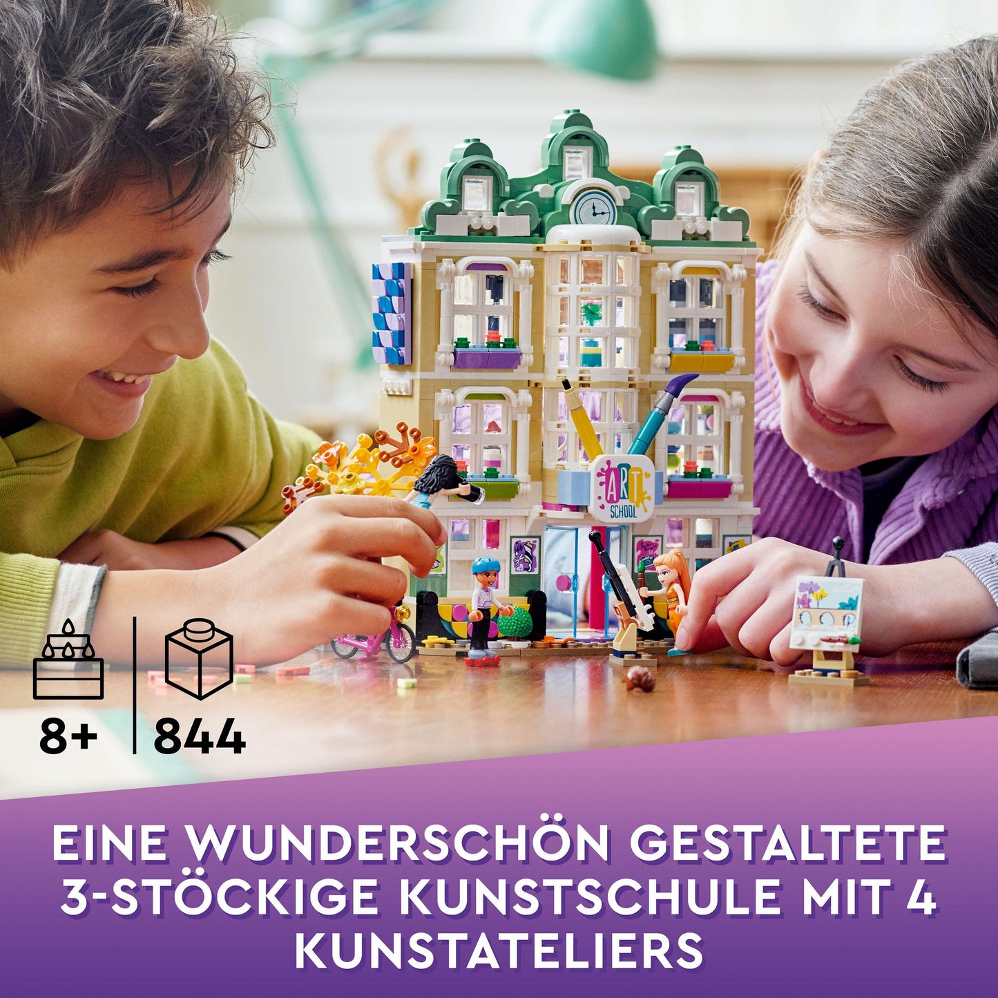 LEGO® Friends 41711 Emmas Kunstschule