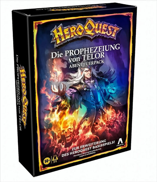 Avalon Hill HeroQuest Prophecy of Telor Quest Pack - DE