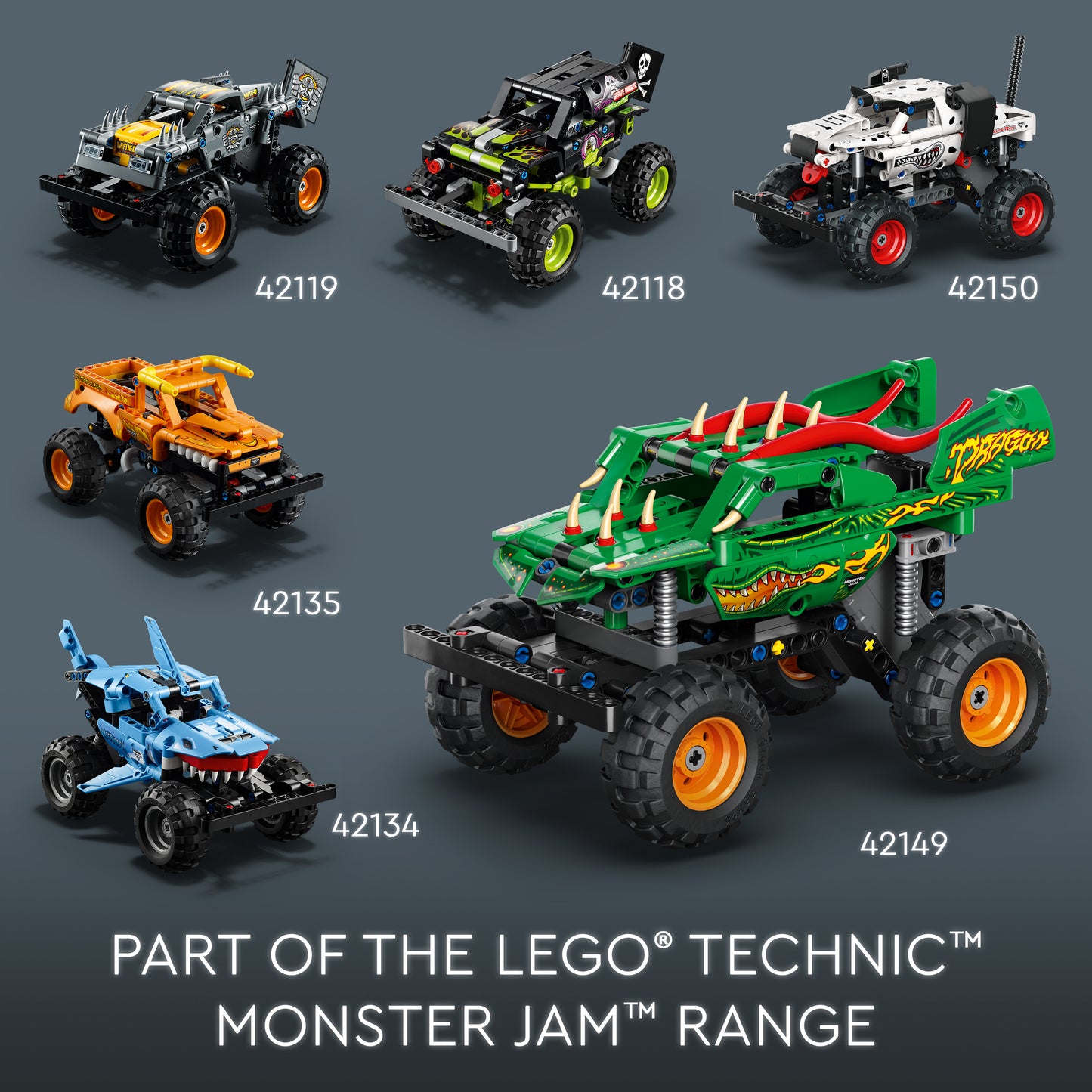 LEGO® Technic 42149 Monster Jam™ Dragon™