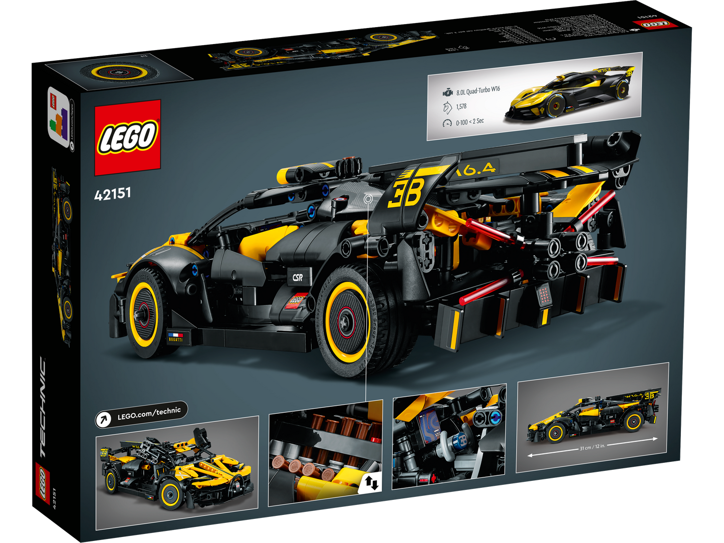 LEGO® Technic 42151 Bugatti-Bolide