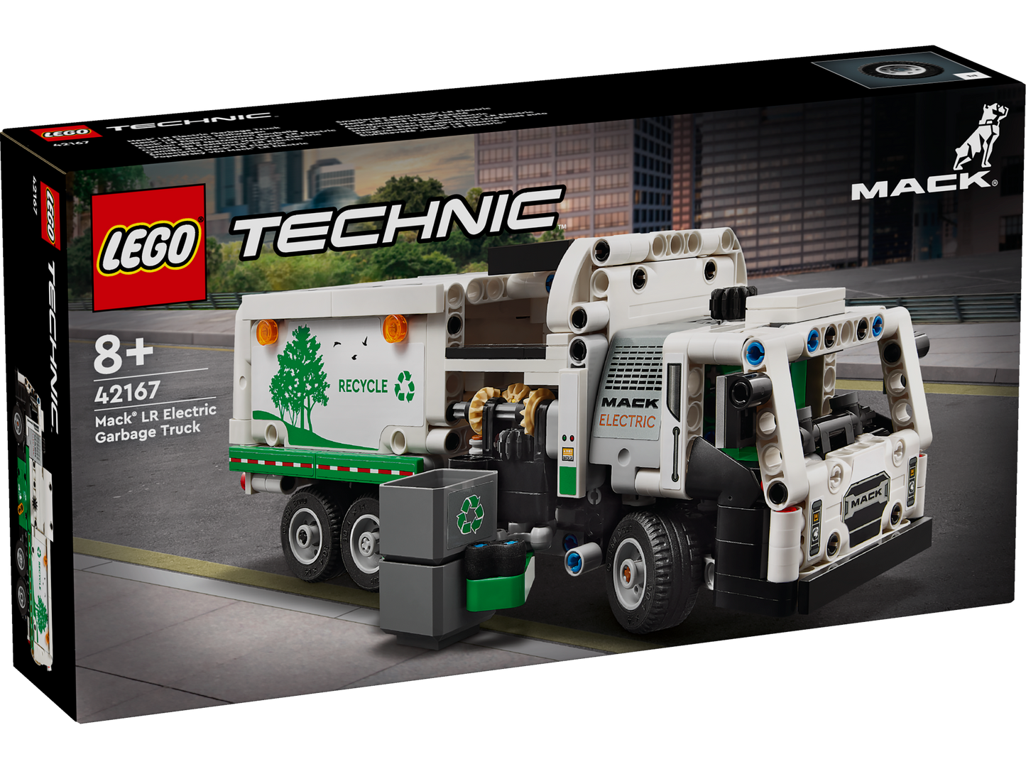 LEGO® Technic 42167 Mack® LR Electric Müllwagen