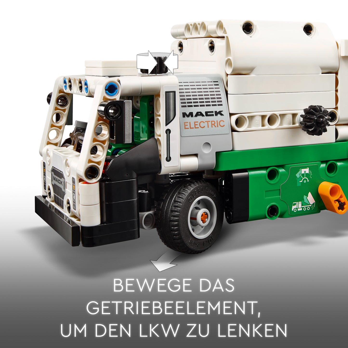 LEGO® Technic 42167 Mack® LR Electric Müllwagen