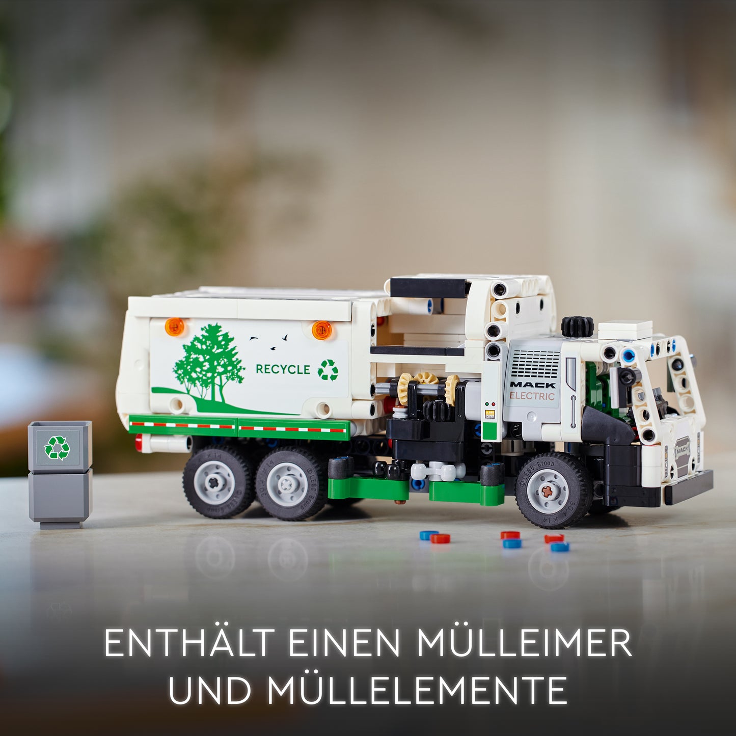 LEGO® Technic 42167 Mack® LR Electric Müllwagen