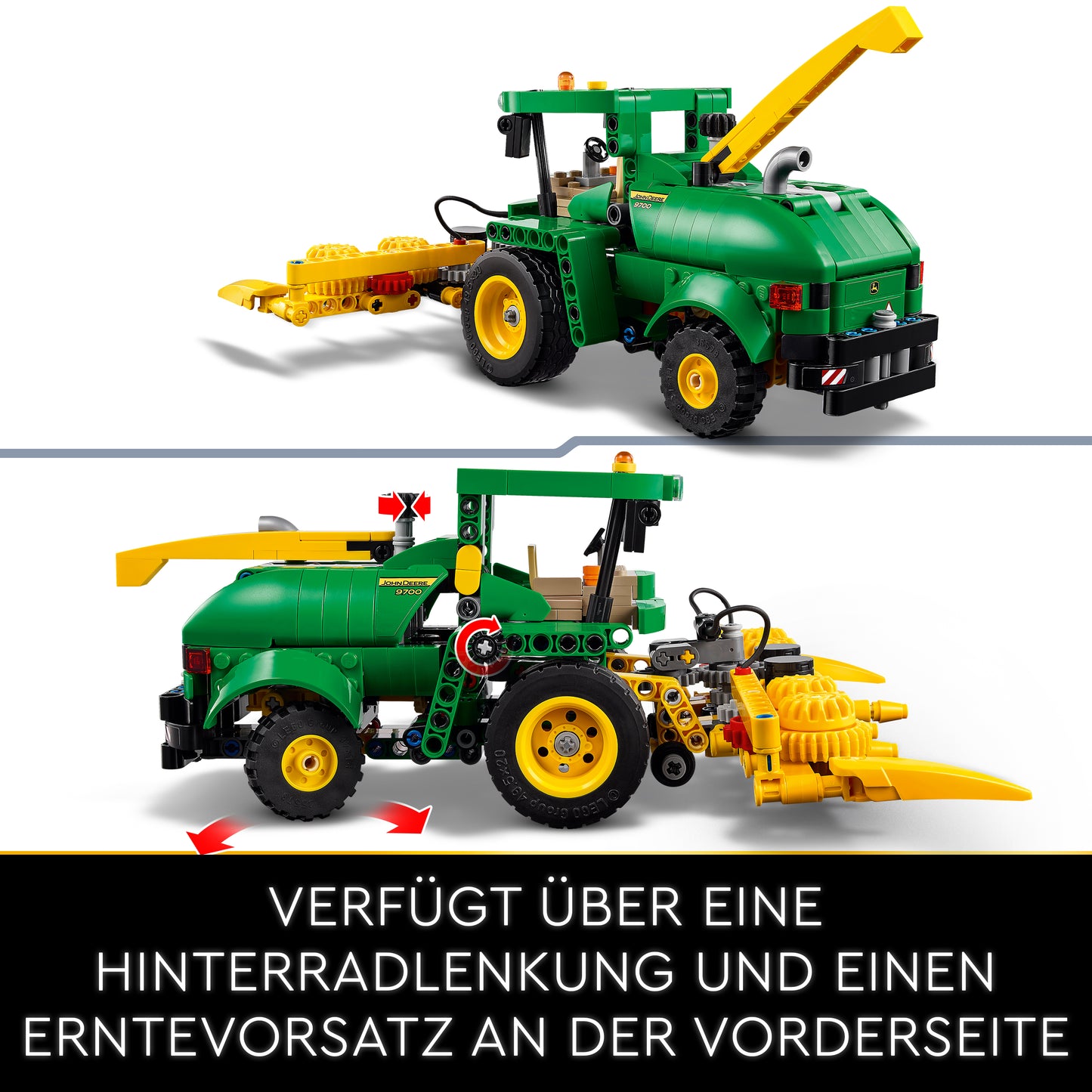 LEGO® Technic 42168 John Deere 9700 Forage Harvester