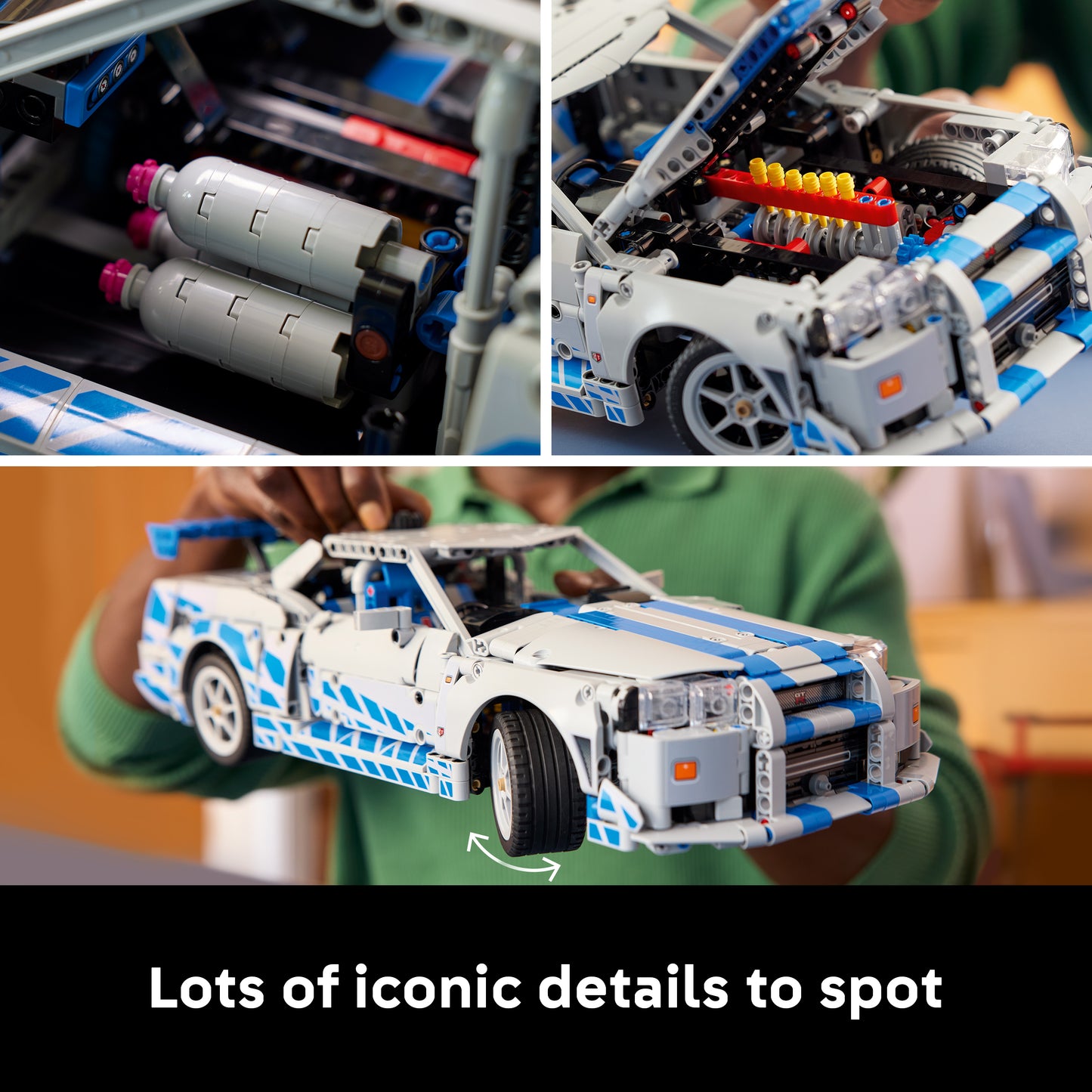 LEGO® Technic 42210 2 Fast 2 Furious Nissan Skyline GT-R (R34) Flitzer