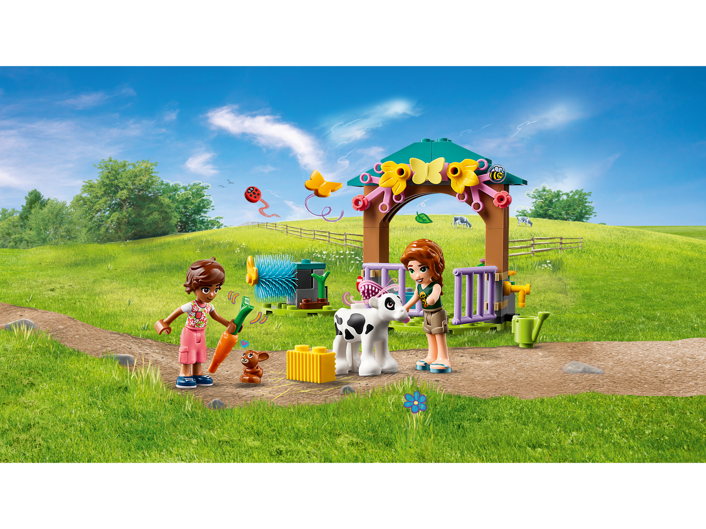 LEGO® Friends 42607 Autums Kälbchenstall