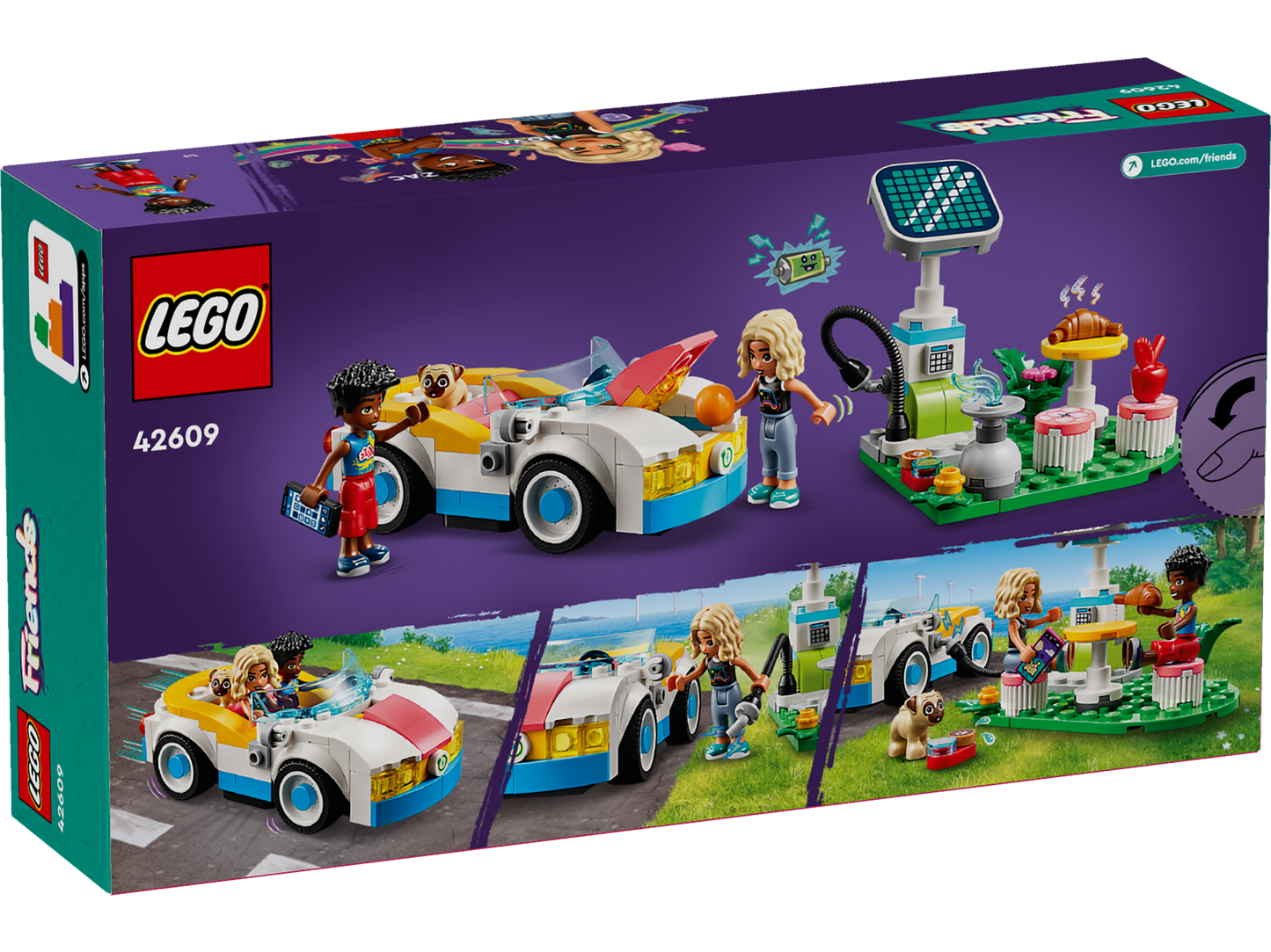 LEGO® Friends 42609 E-Auto mit Ladestation