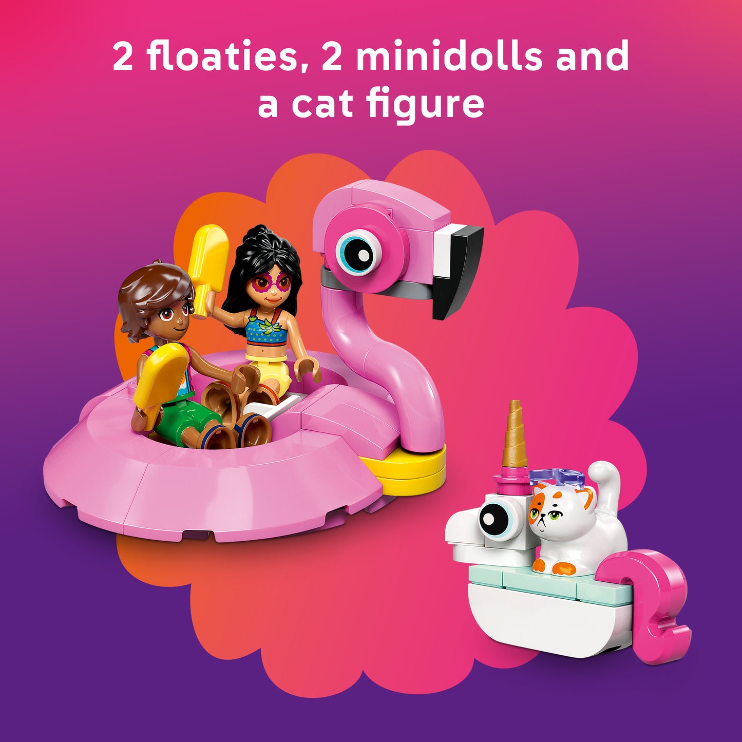 LEGO® Friends 42658 Poolparty mit Einhorn und Flamingo