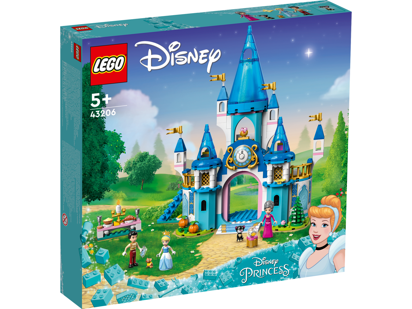 LEGO® Disney 43206 Cinderellas Schloss