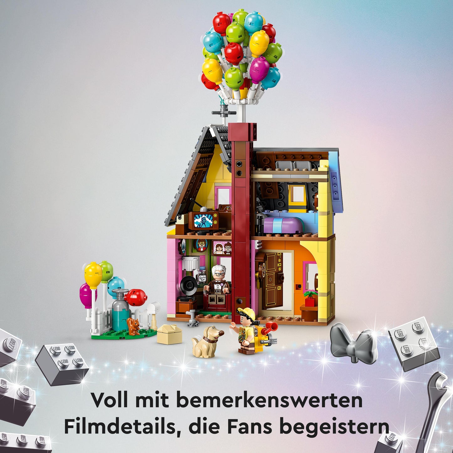 LEGO® Disney 43217 Carls Haus aus „Oben“